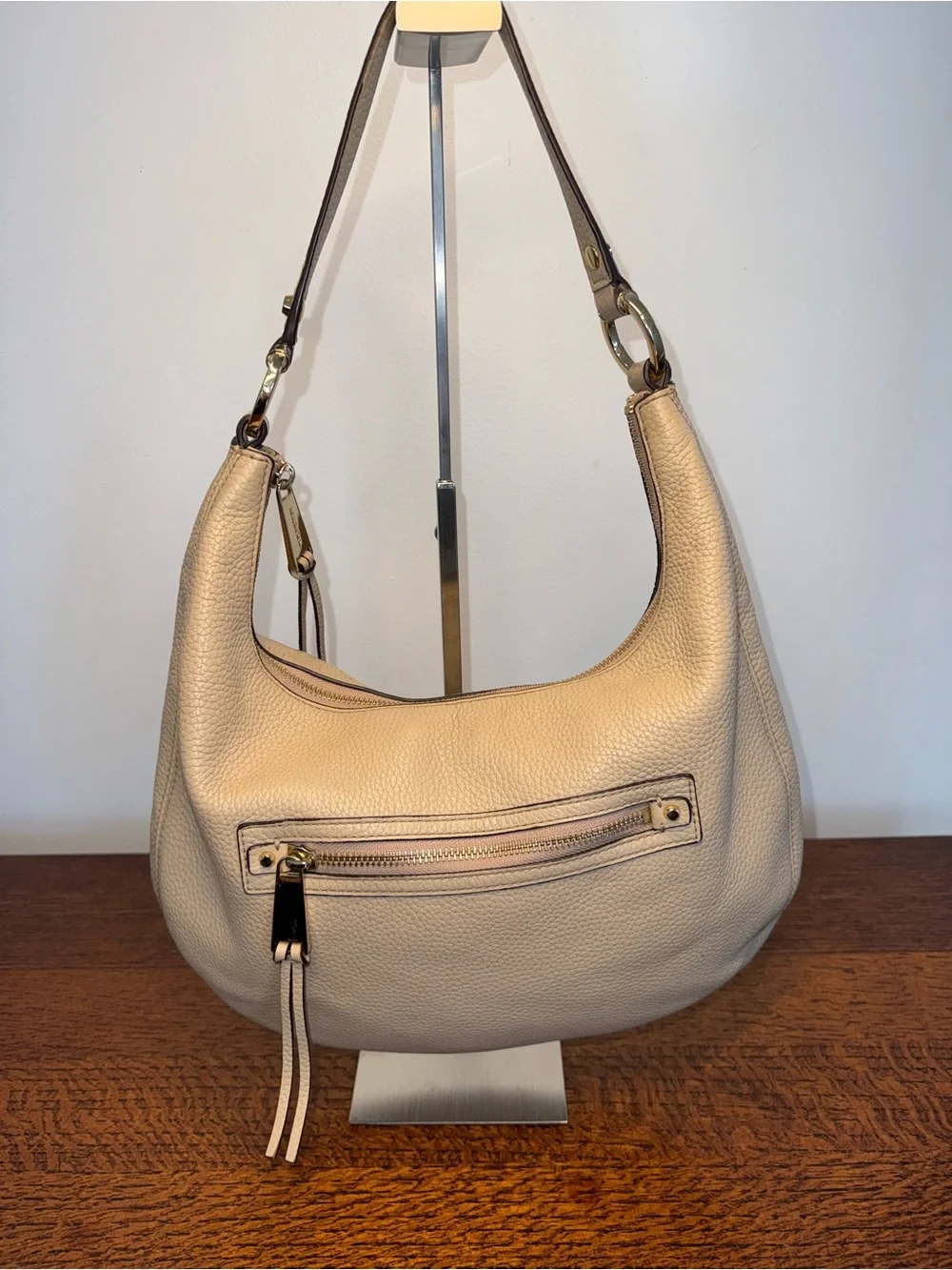 Michael Michael Kors Lydia Large Leather Hobo Bag